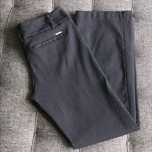 Black and white polka dot pants